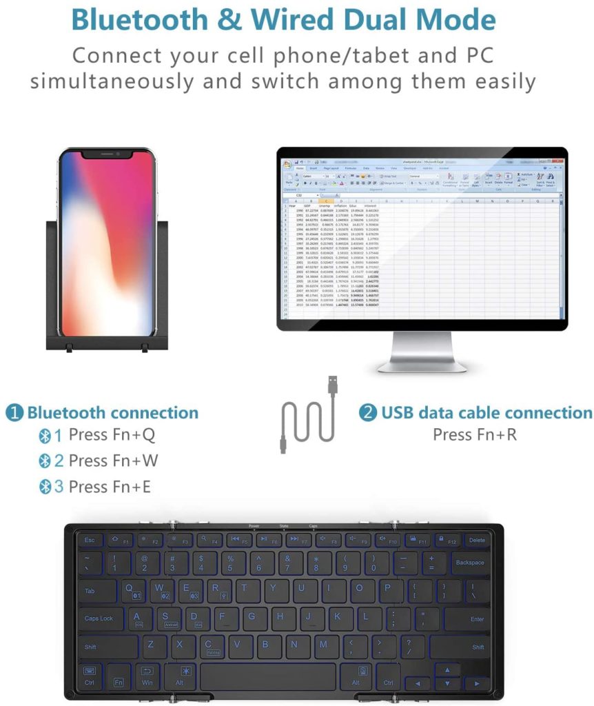 iClever Portable Keyboard
