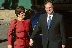 Samuel Alito and Martha Bomgardner