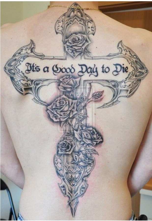 cross tattoo for women