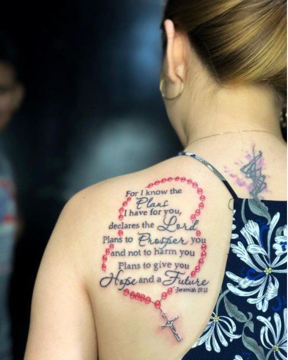 Women's Bible Verse Tattoos